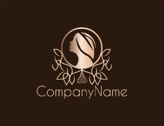 Projekt logo dla firmy beautiful woman | Projektowanie logo